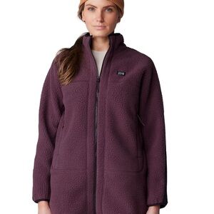 NWT Mountain Hardwear Women's HiCamp Fleece Long Full-Zip Jacket